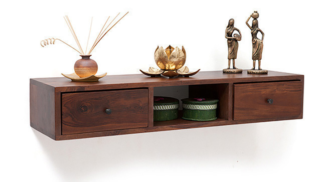Mauld Wall/Console Shelve (Teak)